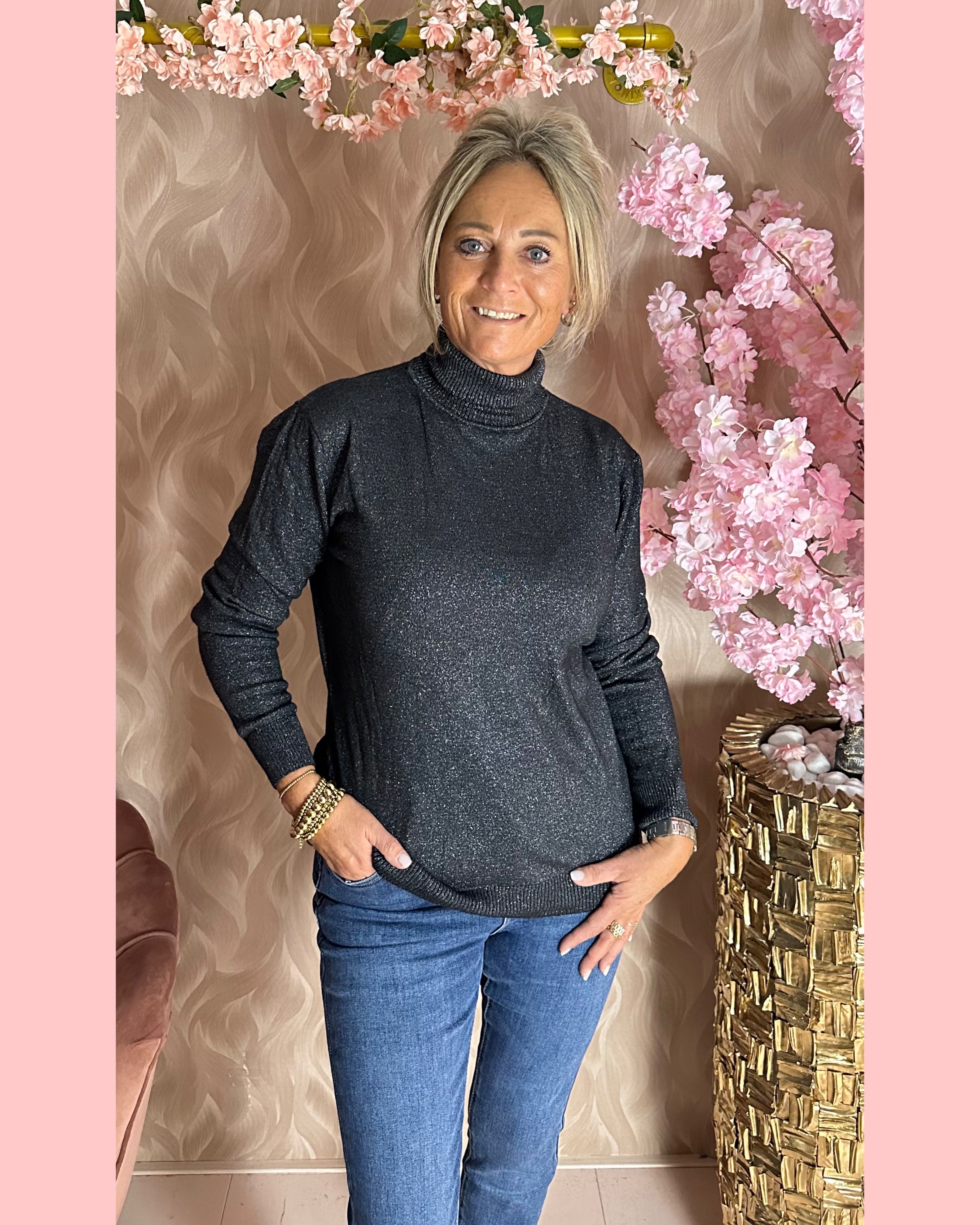 GLITTER COLLETJE ZWART 🖤 𝐀𝐀𝐍𝐁𝐈𝐄𝐃𝐈𝐍𝐆