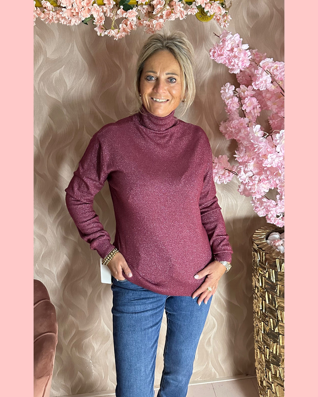 GLITTER COLLETJE BORDEAUX ❤️ 𝐀𝐀𝐍𝐁𝐈𝐄𝐃𝐈𝐍𝐆