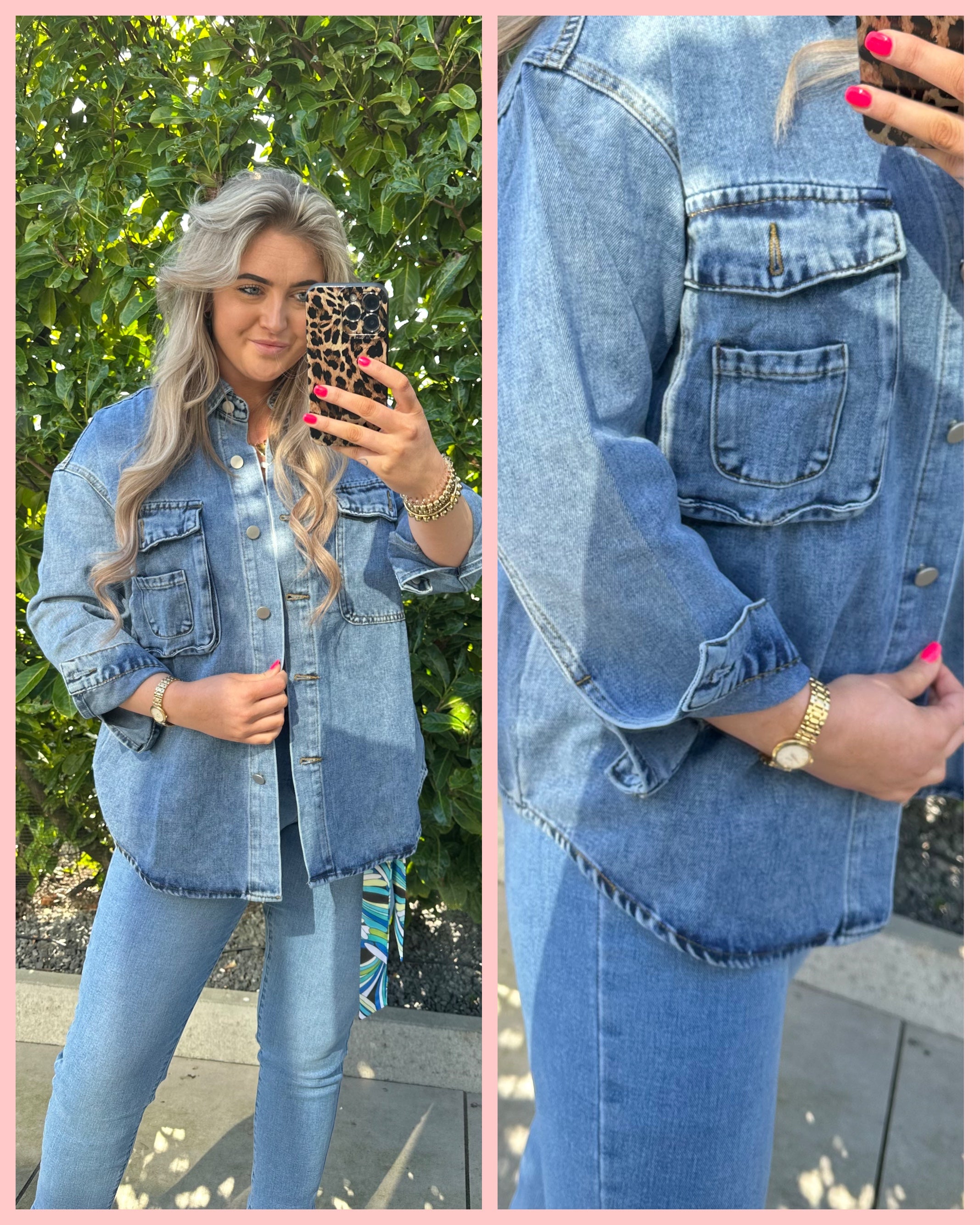 JEANS BLOUSE/JASJE 💙 AANBIEDING