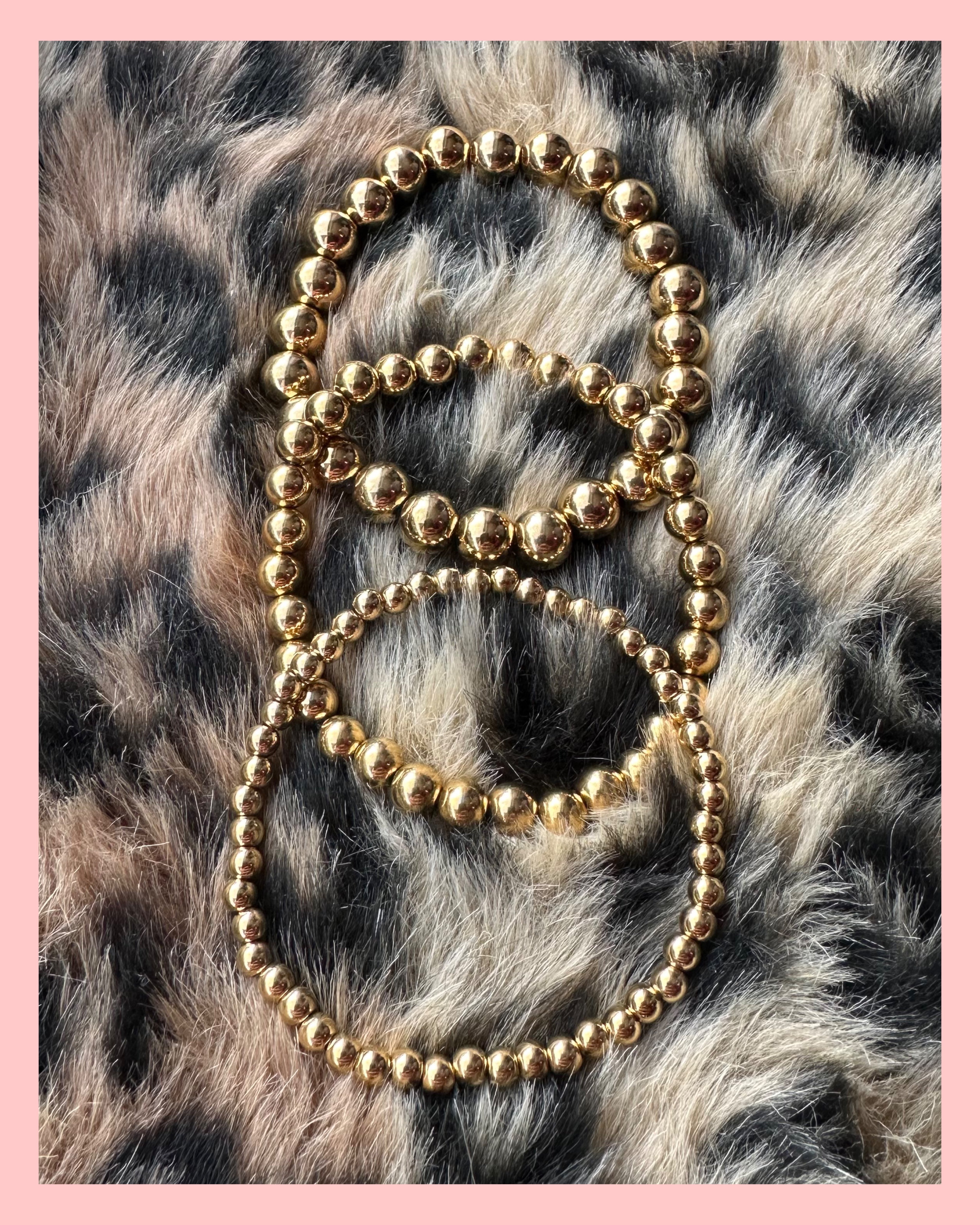 BESTSELLER •• STAINLESS STEEL •• ARMBANDEN SET •• GOUD