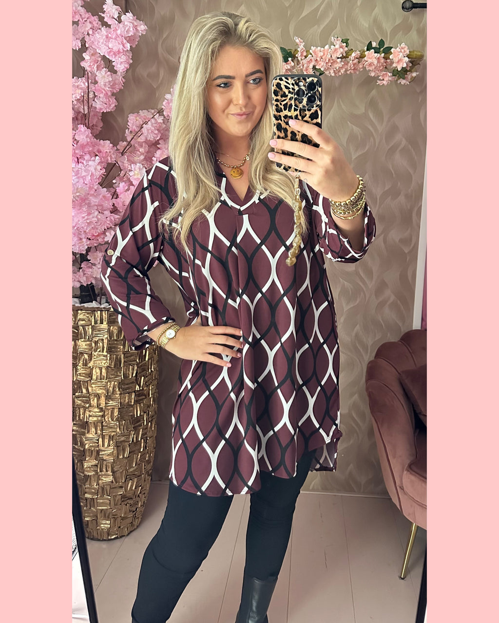 TRAVEL TUNIEK •• RETRO •• BORDEAUX