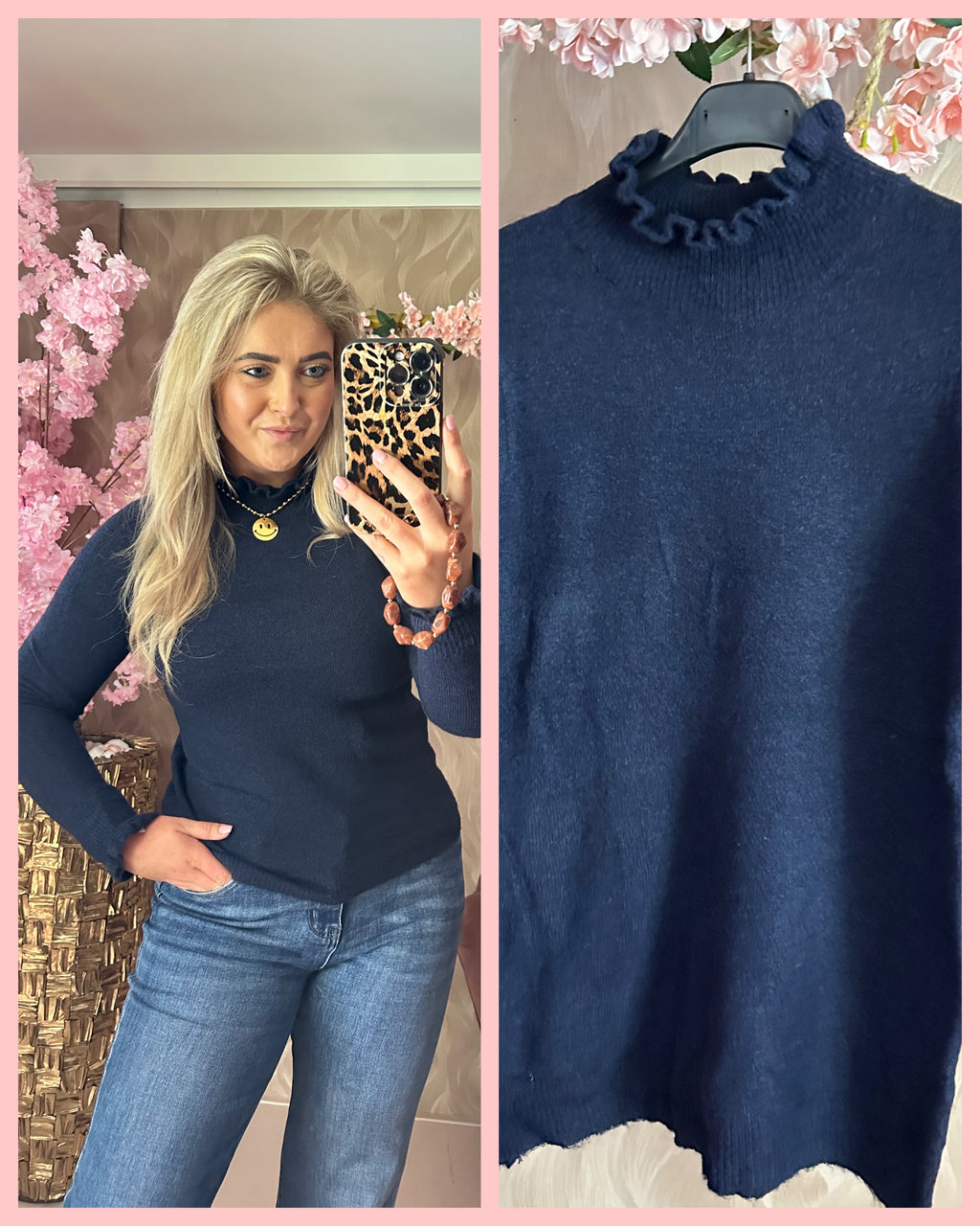 ROES COLLETJE NAVY • AANBIEDING