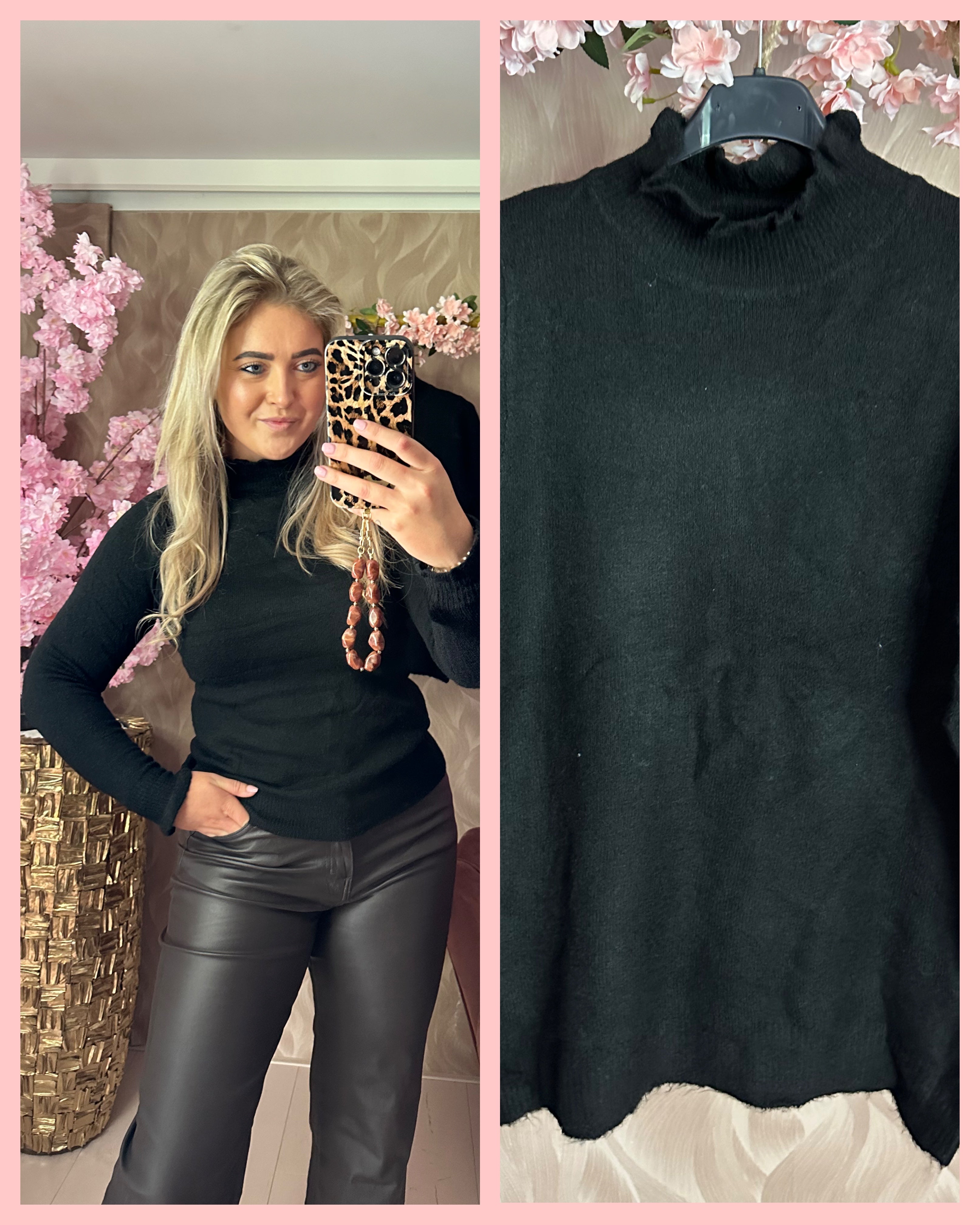 ROES COLLETJE ZWART • AANBIEDING