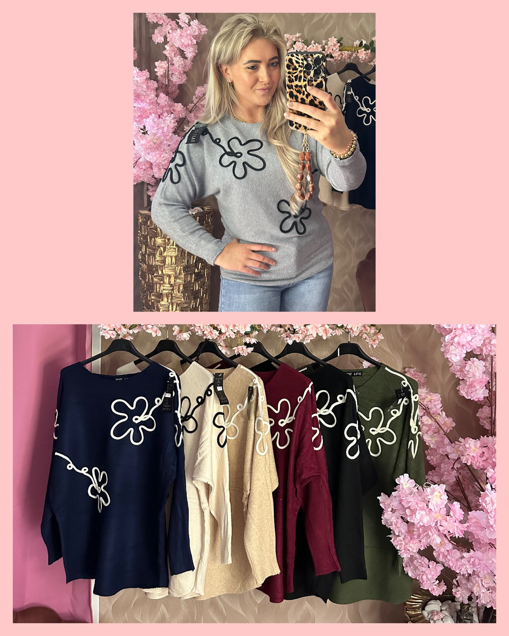 BORDUUR TRUITJE BLOEMEN • AANBIEDING