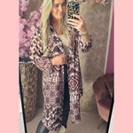 INDIANA BLOUSE BORDEAUX •• AANBIEDING