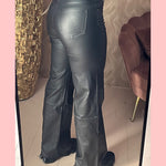 GOODIE WIDE LEG PU BLACK •• DJ2685 •• AANBIEDING