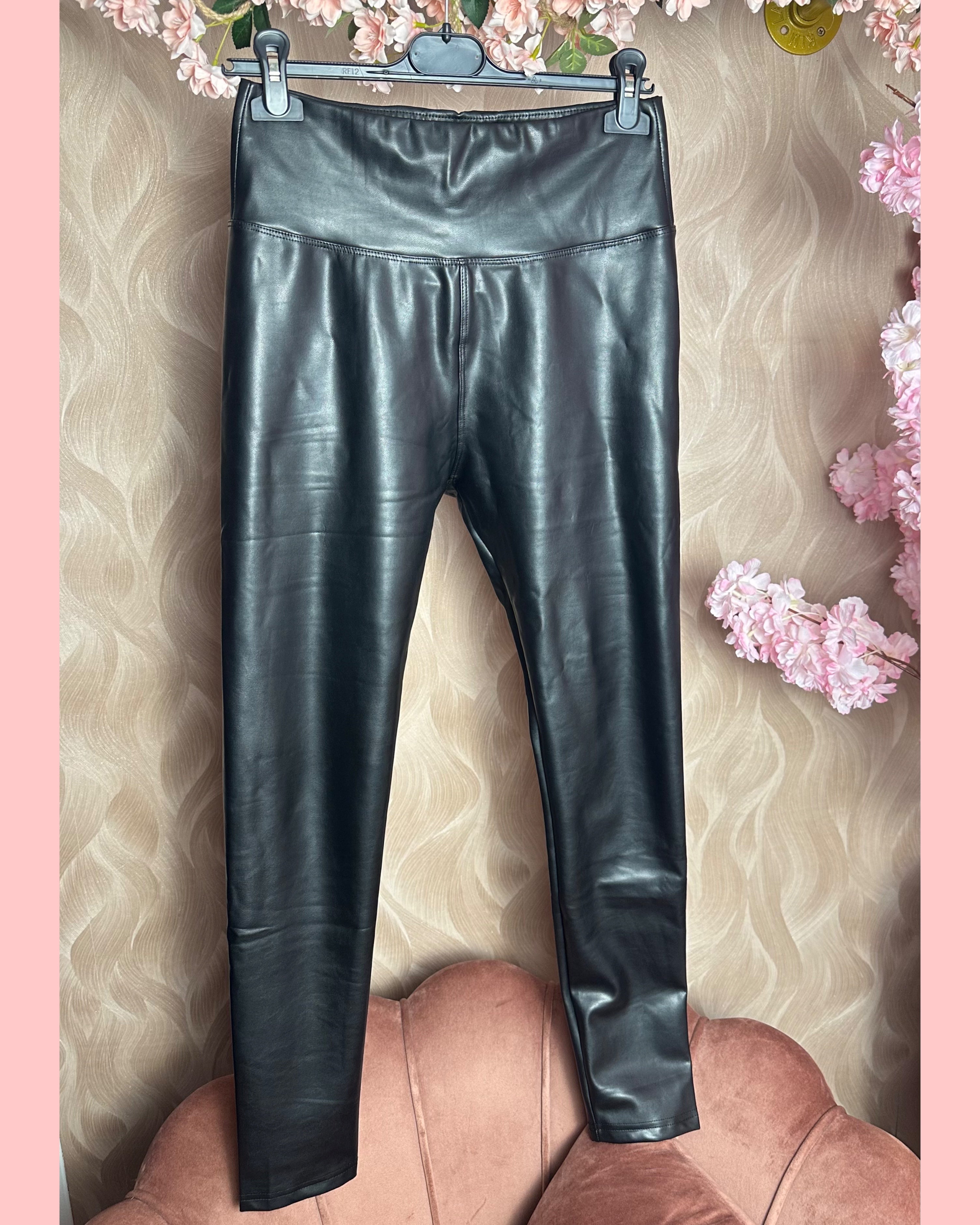 NORFY •• PU •• LEGGING •• BLACK •• AANBIEDING