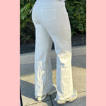 GOODIE WIDE LEG BEIGE •• AANBIEDING •• DJ2498-12