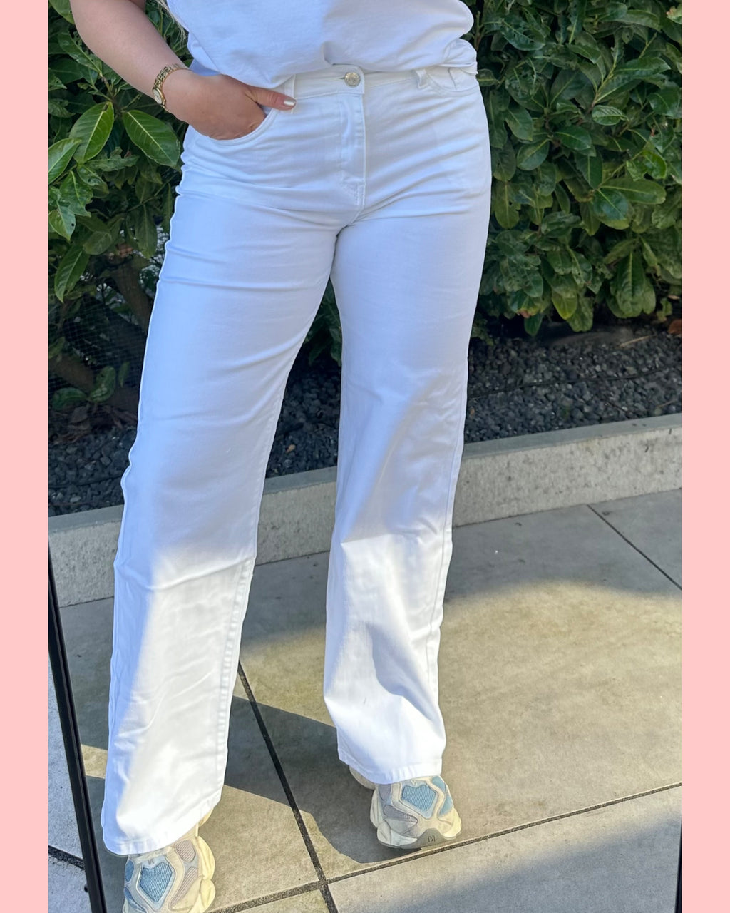 GOODIE WIDE LEG WIT •• AANBIEDING •• DJ2498-2