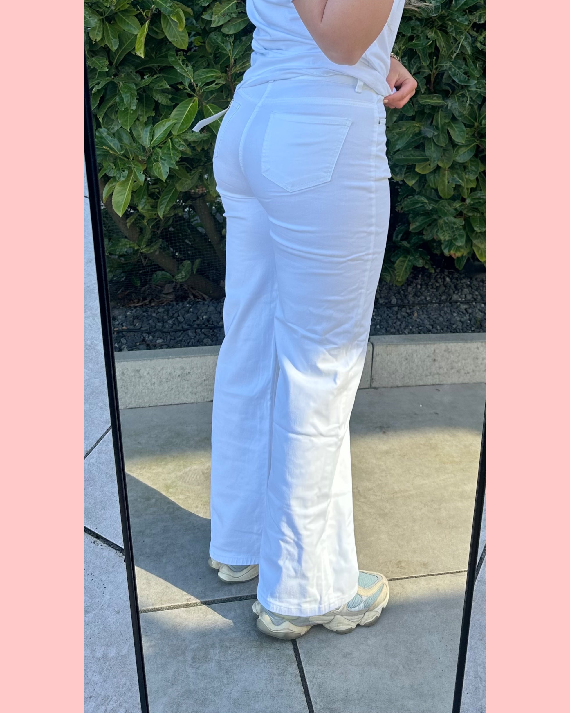 GOODIE WIDE LEG WIT •• AANBIEDING •• DJ2498-2