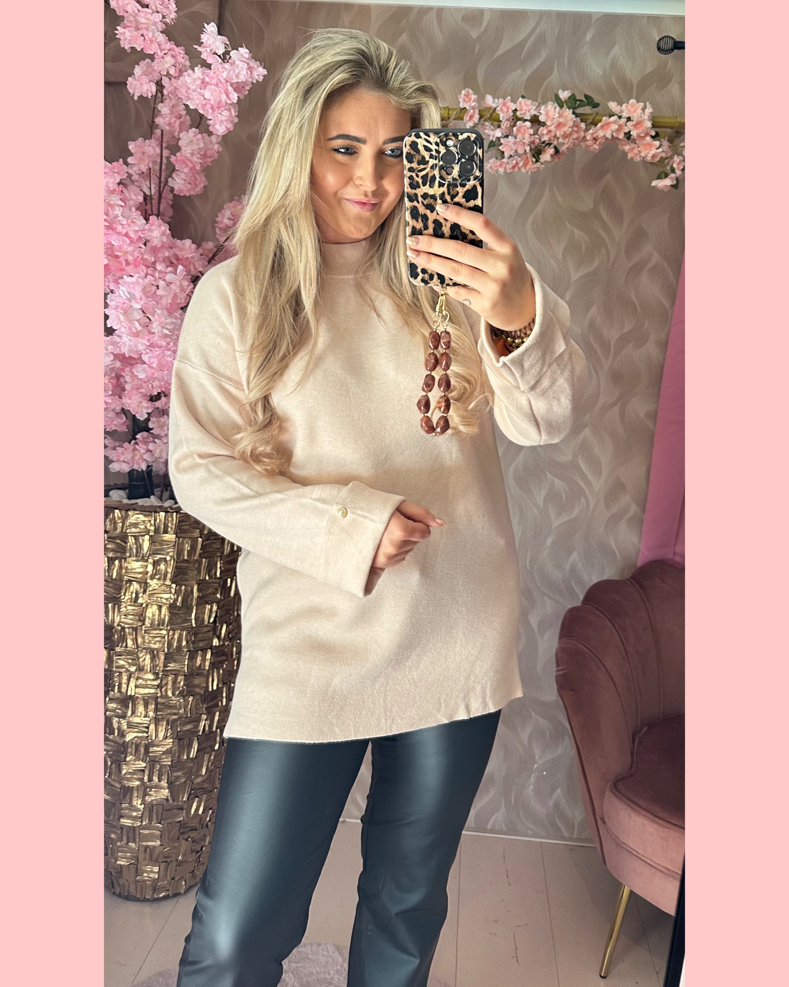 PEARL KNIT •• SOFT PINK •• AANBIEDING