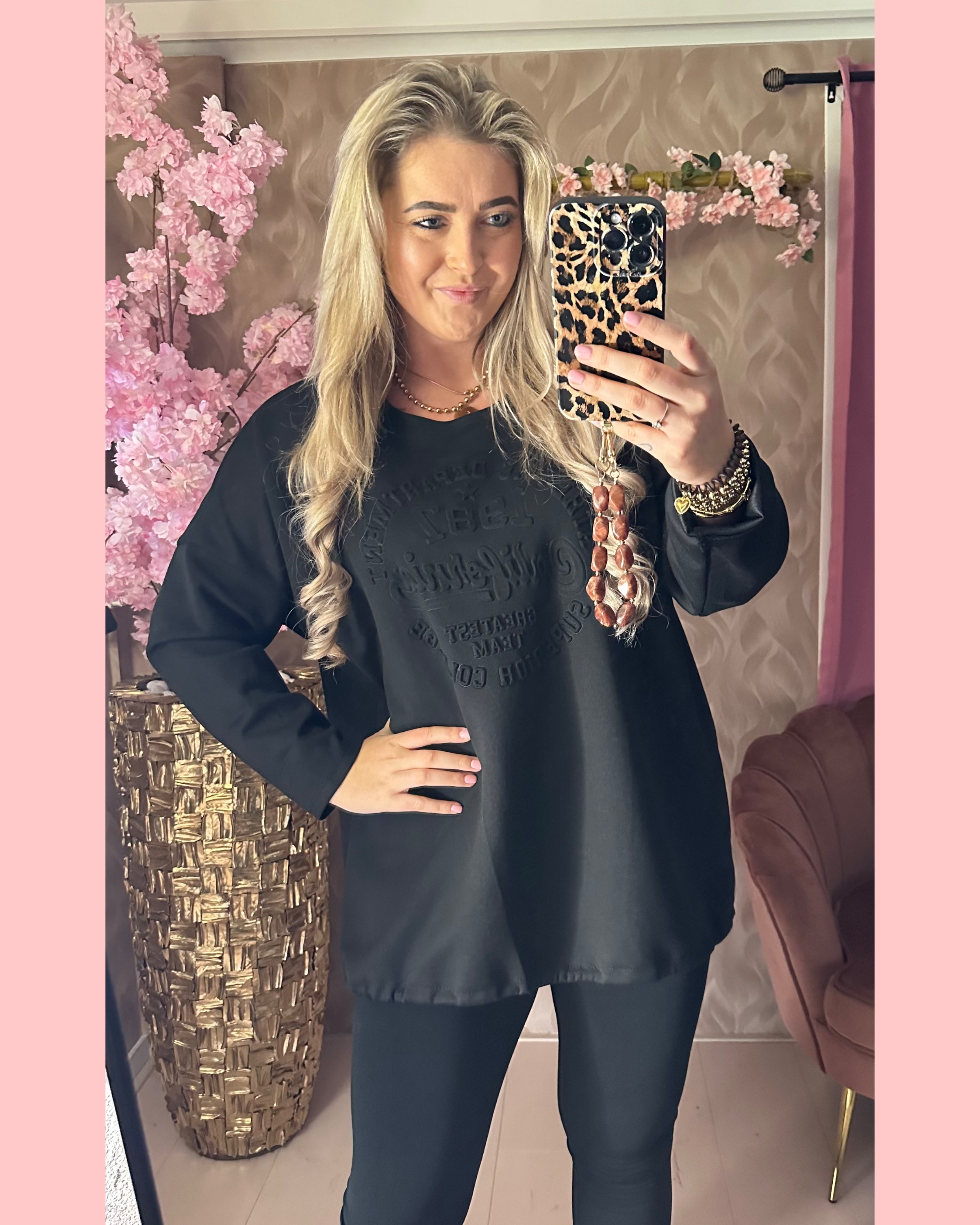 CALIFORNIA SWEATER • ZWART • AANBIEDING