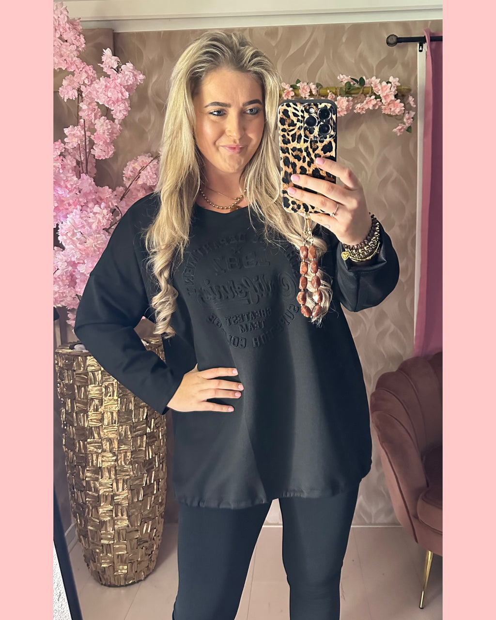 CALIFORNIA SWEATER • ZWART • AANBIEDING