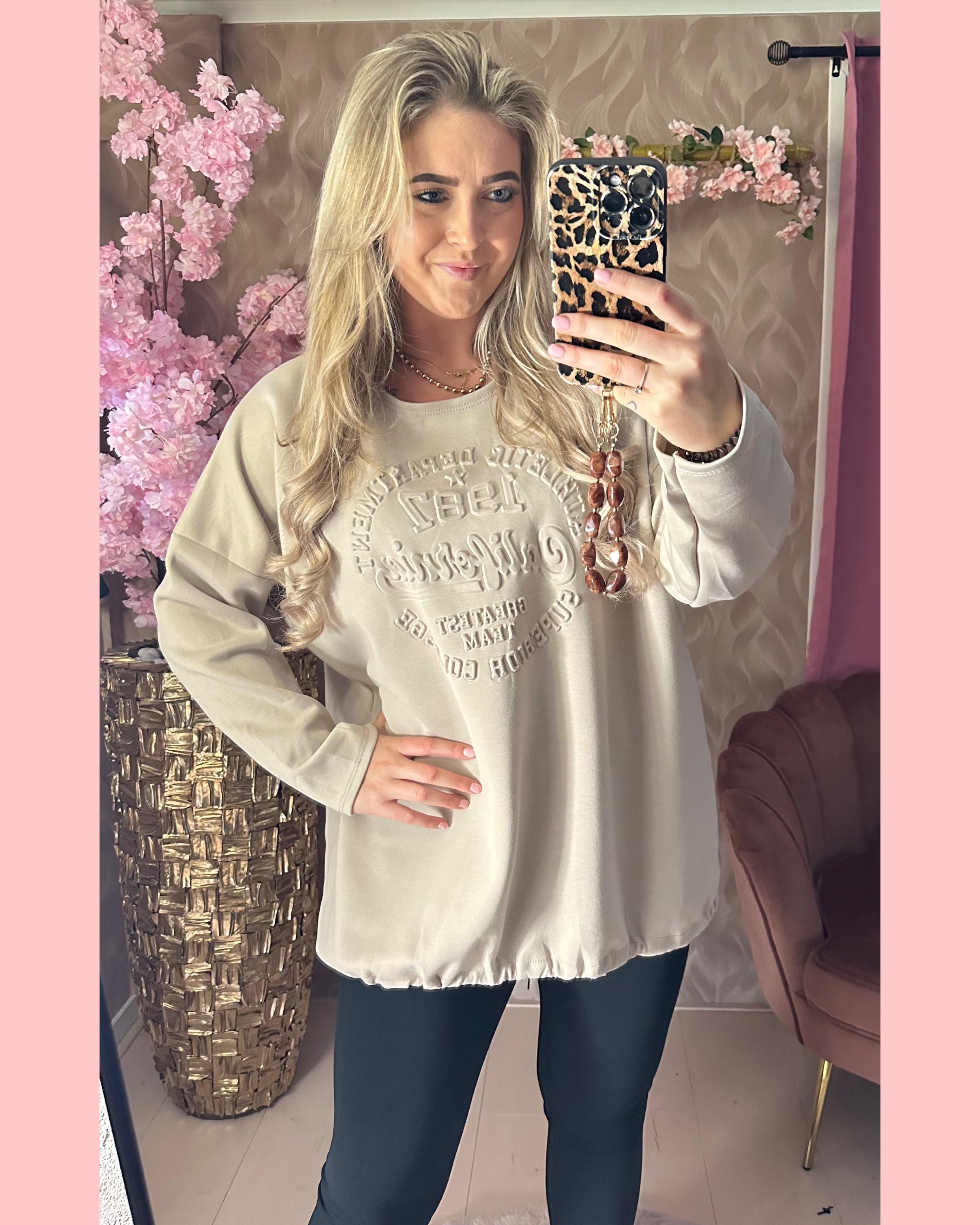 CALIFORNIA SWEATER • BEIGE • AANBIEDING