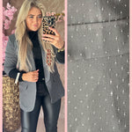 DIAMOND BLAZER GREY