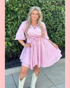 “BIRTHDAY DRESS” PINK ✨ 𝐀𝐀𝐍𝐁𝐈𝐄𝐃𝐈𝐍𝐆