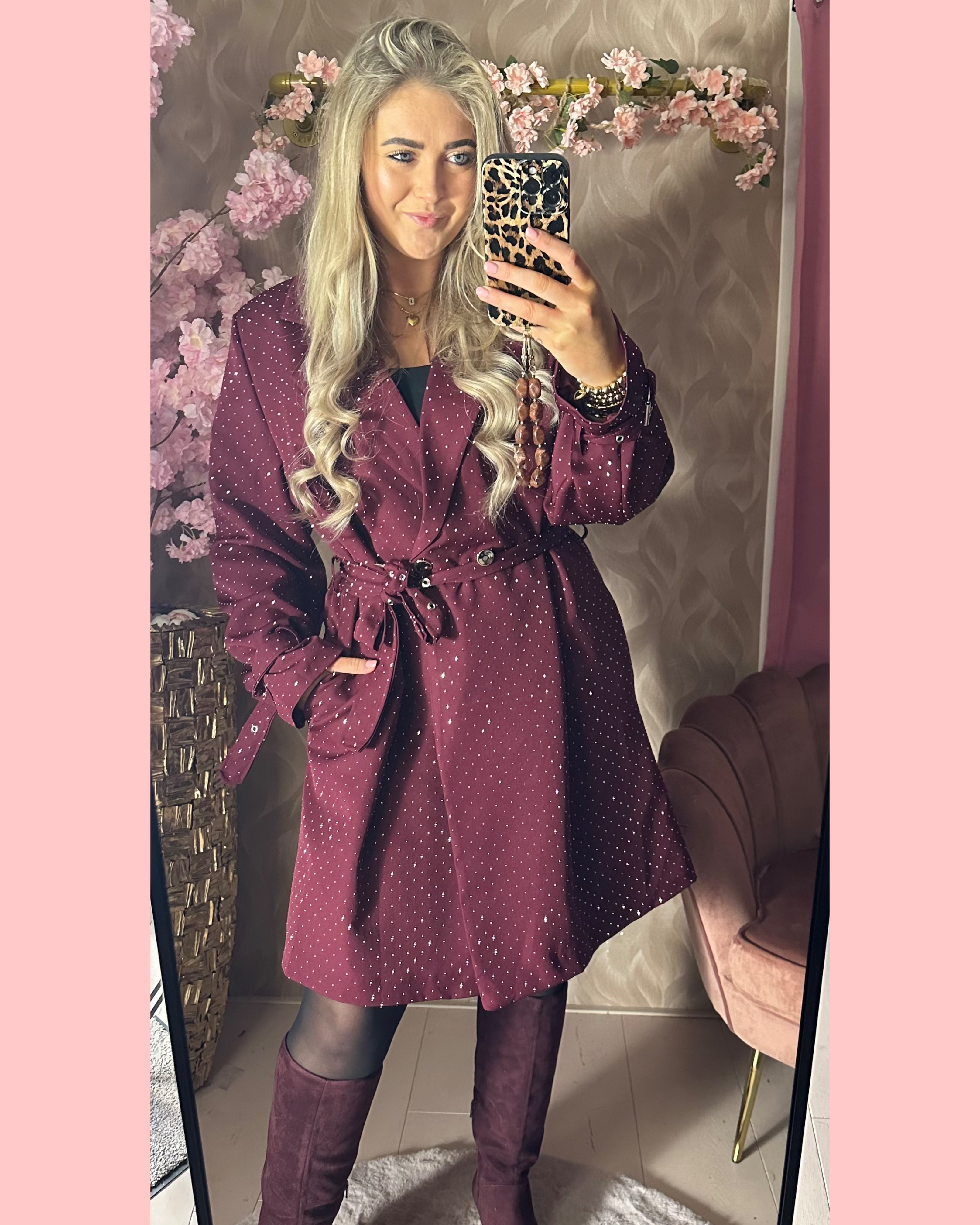 ✨ BLAZER DRESS ✨ BORDEAUX ✨