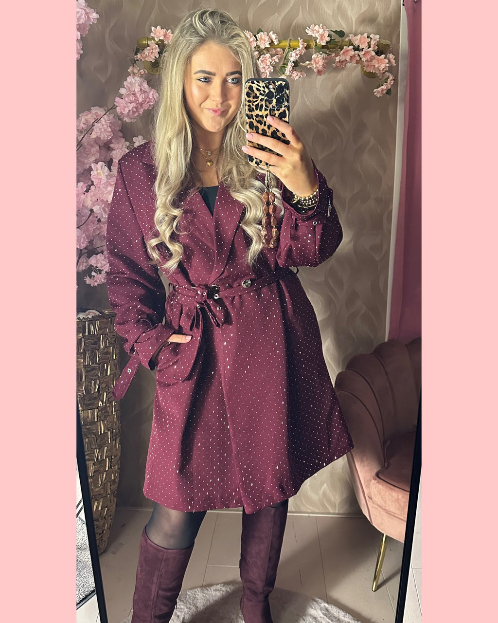 ✨ BLAZER DRESS ✨ BORDEAUX ✨
