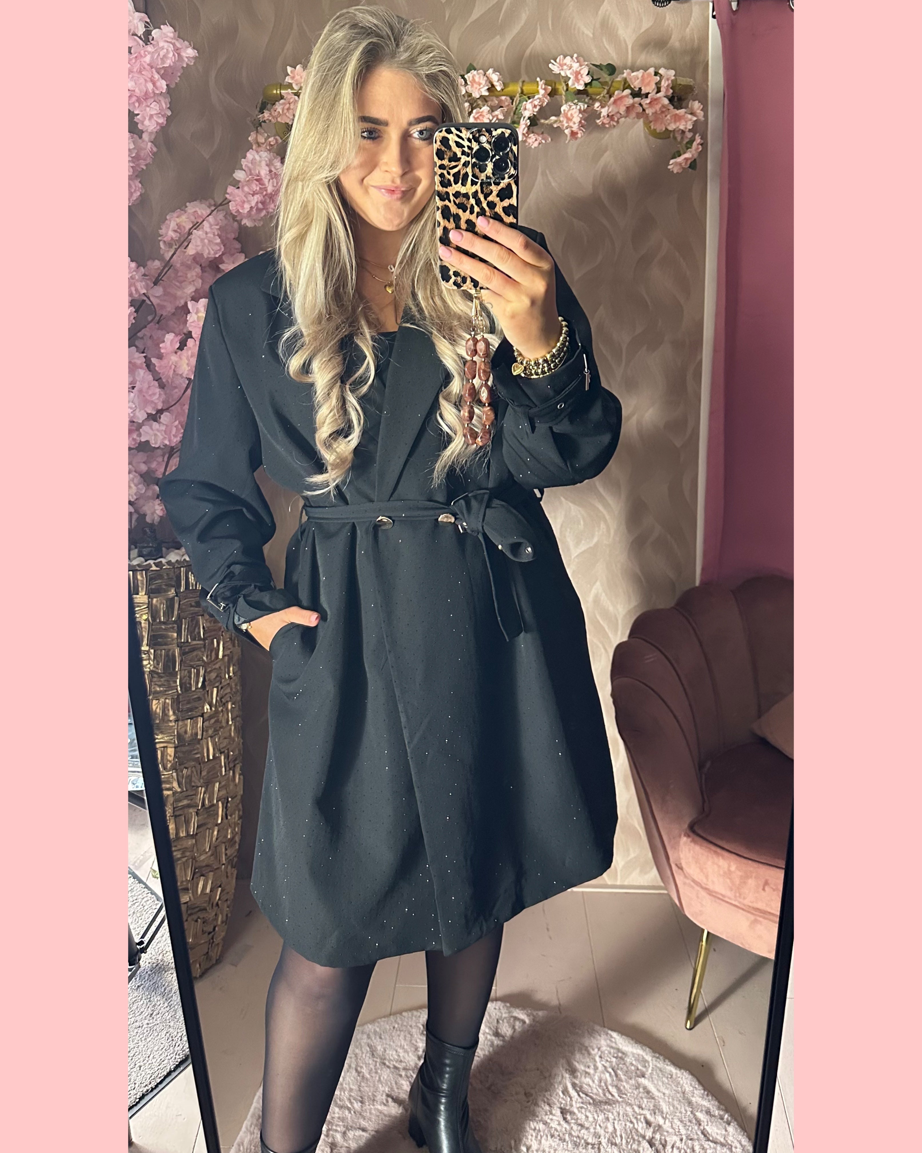 ✨ BLAZER DRESS ✨ ZWART ✨