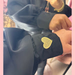 SATIN BLOUSE 🖤 MOUW ZWART