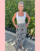 ROK/JURK ZWARTE PRINT •• AANBIEDING