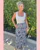 ROK/JURK NAVY PRINT •• AANBIEDING