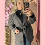 SOFT CARDIGAN •• BROWN •• AANBIEDING