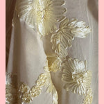 CHAMPAGNE FLOWER MESH BLOUSE CREME 🌸 𝐀𝐀𝐍𝐁𝐈𝐄𝐃𝐈𝐍𝐆